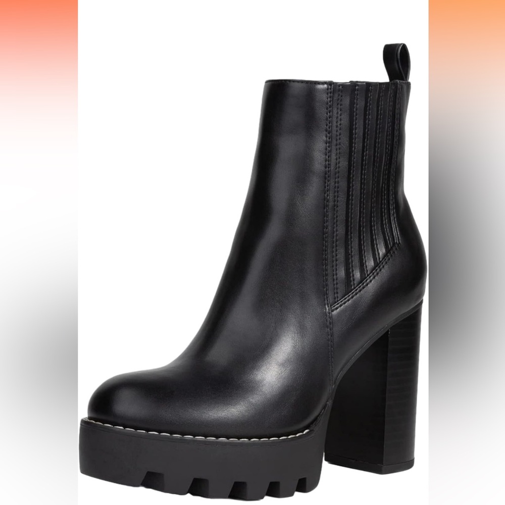 RedTop Chelsea Black Boots